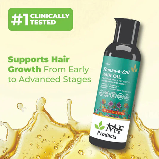 Ronaq e Zulf Premium Hair Oil | Natural Hair Growth & Hair Fall Control